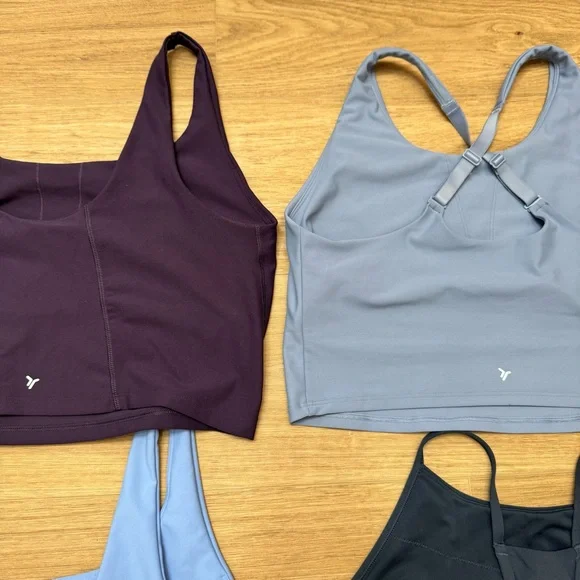 Old Navy Active Powersoft Bundle Of 4 Sports Bras Women XL Longline - Picture 8 of 12